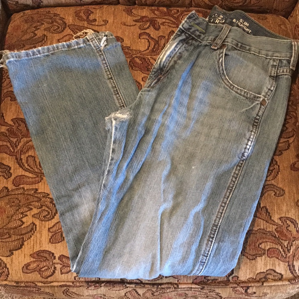 Mens Wrangler Retro Slim Straight Jeans